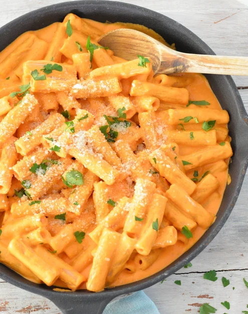 Creamy Bell Pepper Penne