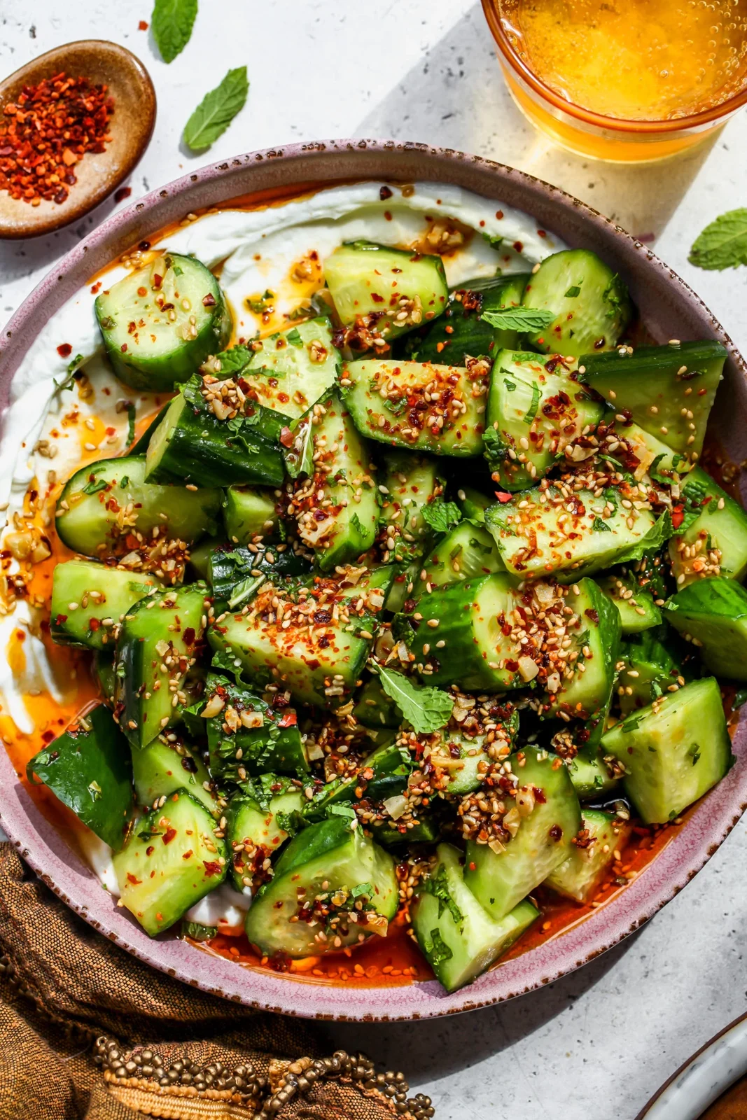 Spicy Cucumber Salad